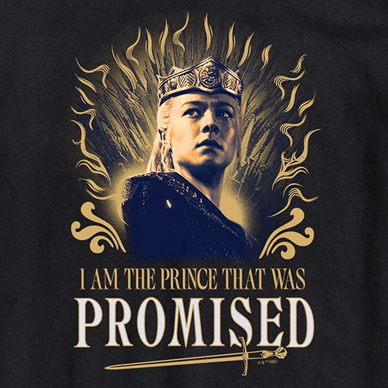 Prince That Was Promised Mens Crew Neck Short Sleeve Regular Fit Big and Tall Graphic T-Shirt