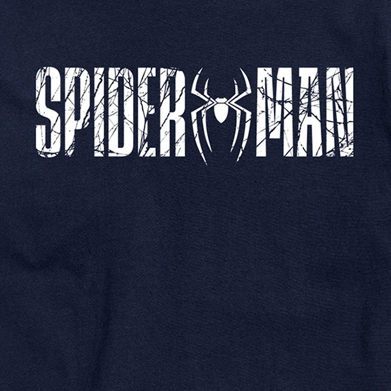Brand New Day Web Logo Mens Crew Neck Short Sleeve Regular Fit Spiderman Big and Tall Graphic T-Shirt