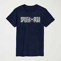Brand New Day Web Logo Mens Crew Neck Short Sleeve Regular Fit Spiderman Big and Tall Graphic T-Shirt