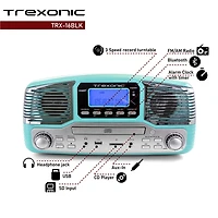Trexonic Entertainment Center With Turntable