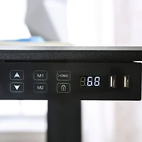 Furniture of America™ Jessenia Office Collection Adjustable Height Computer Desk