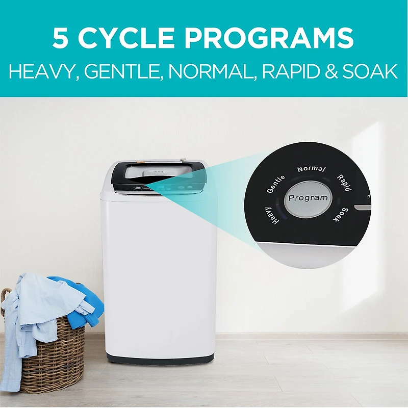 Black+Decker 0.9 Cu Ft Portable Washer