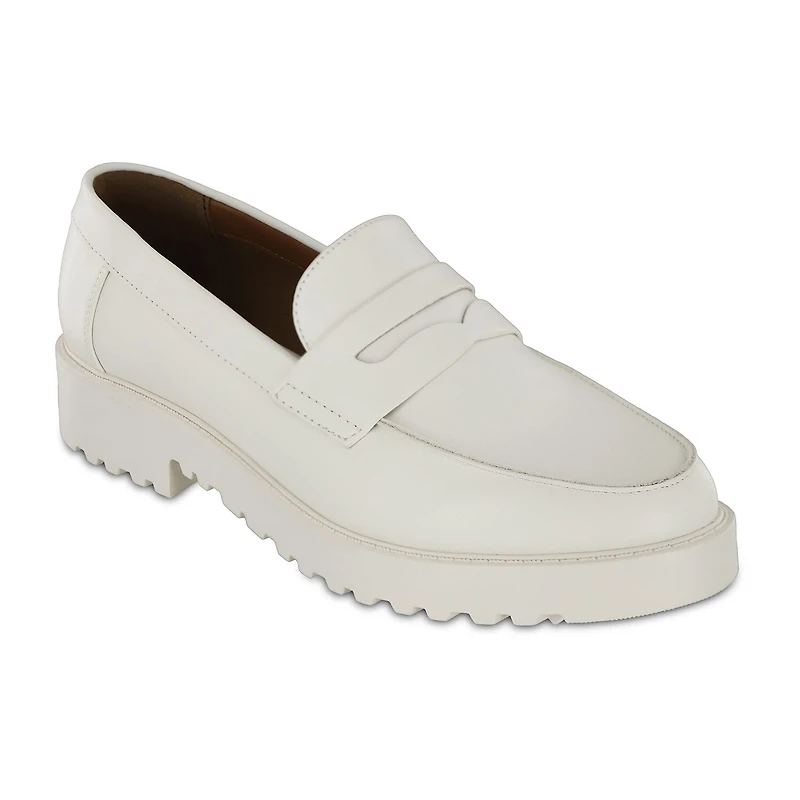 Mia Amore Hali Womens Round Closed Toe Loafers