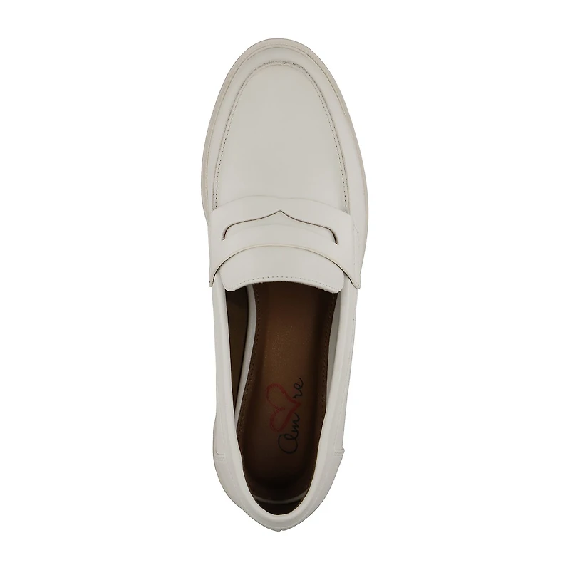 Mia Amore Hali Womens Round Closed Toe Loafers