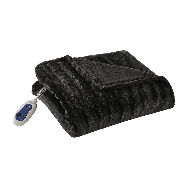 Beautyrest Heated Washable Electric Lightweight Throw