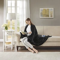 Beautyrest Heated Washable Electric Lightweight Throw