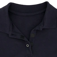 IZOD Pique Little & Big Kid Girls Easy-on + Easy-off Sensory Friendly Short Sleeve Regular Fit Adaptive Polo Shirt