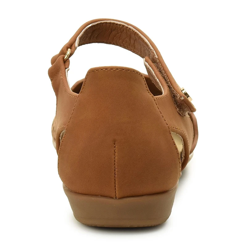 TARYN by ROSE Puncha Womens Round Closed Toe Ballet Flats