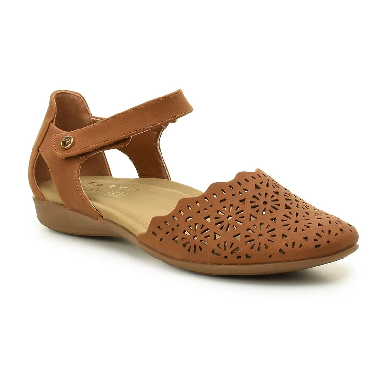 TARYN by ROSE Puncha Womens Round Closed Toe Ballet Flats