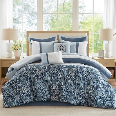 510 Design Josefina 8-pc. Midweight Embroidered Comforter Set
