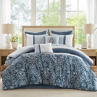 510 Design Josefina 8-pc. Midweight Embroidered Comforter Set
