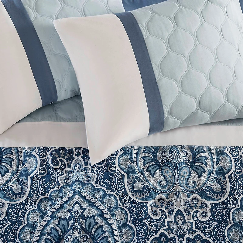 510 Design Josefina 8-pc. Midweight Embroidered Comforter Set