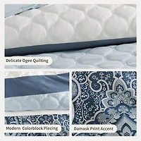 510 Design Josefina 8-pc. Midweight Embroidered Comforter Set