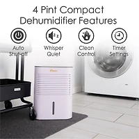 Crane Compact 4 Pint Dehumidifier