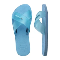 Havaianas® Womens Aqua Jelly Slide Sandals