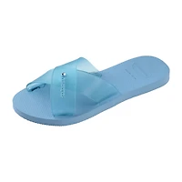 Havaianas® Womens Aqua Jelly Slide Sandals