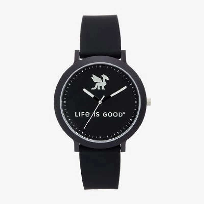 Speidel Unisex Adult Black Strap Watch 60930010