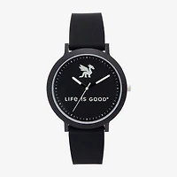 Speidel Unisex Adult Black Strap Watch 60930010