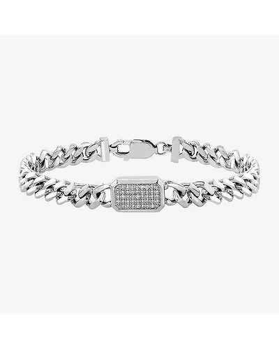 Effy Final Call Limited Quantities! Mens Sterling Silver 8 1/2 Inch Chain Bracelet