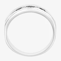 Effy Final Call Limited Quantities! Mens 1/2 CT. T.W. Genuine Black Diamond Sterling Silver Fashion Ring