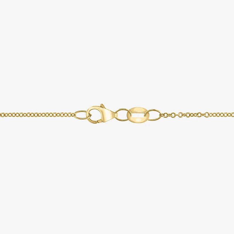 Effy Final Call Limited Quantities! Womens Diamond Accent Genuine Blue Topaz 14K Gold 18 Inch Pendant Necklace