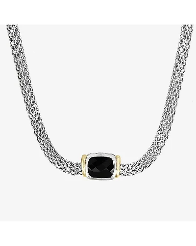 Effy Final Call Limited Quantities! Womens 18K Gold Over Silver 18 Inch Mesh Chain Necklace