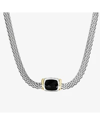 Effy Final Call Limited Quantities! Womens 18K Gold Over Silver 18 Inch Mesh Chain Necklace