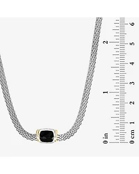 Effy Final Call Limited Quantities! Womens 18K Gold Over Silver 18 Inch Mesh Chain Necklace