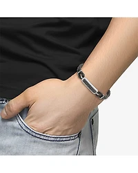 Effy Final Call Limited Quantities! Mens Sapphire Sterling Silver Cord Bracelet