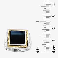 Effy Final Call Limited Quantities! Mens Genuine Black Onyx 14K Gold Over Silver Fashion Ring