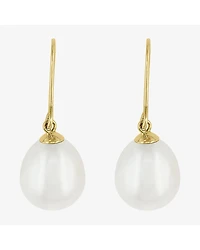 Effy Final Call Limited Quantities! Womens White Cultured Freshwater Pearl 14K Gold Drop Earrings