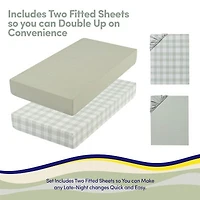 Sweet Home Collection™ Gardenia 4-Piece Floral Nursery Baby Crib Bedding Set