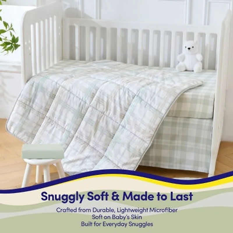 Sweet Home Collection™ Gardenia 4-Piece Floral Nursery Baby Crib Bedding Set