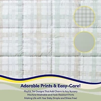 Sweet Home Collection™ Gardenia 4-Piece Floral Nursery Baby Crib Bedding Set