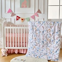 Sweet Home Collection™ Plaid 4-Piece Nursery Baby Crib Bedding Set