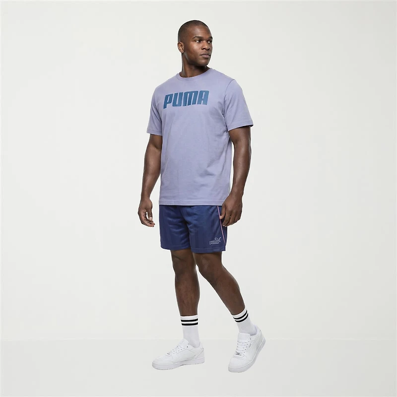 PUMA Mens 8" Big and Tall Soccer Short