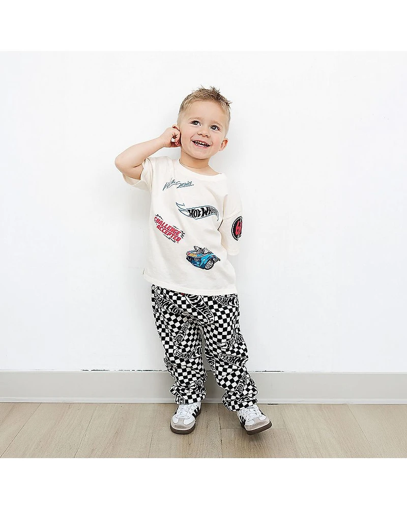 Grayson Little Toddler Boys Hot Wheels 2-pc. Pant Set