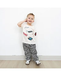 Grayson Little Toddler Boys Hot Wheels 2-pc. Pant Set