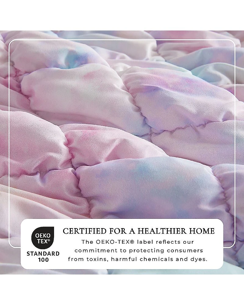 Linery Marshmallow Puff Easy Care Quilt Set