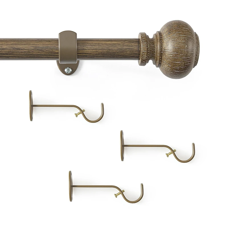 Threadmade Rhinebeck 1 Adjustable Curtain Rod