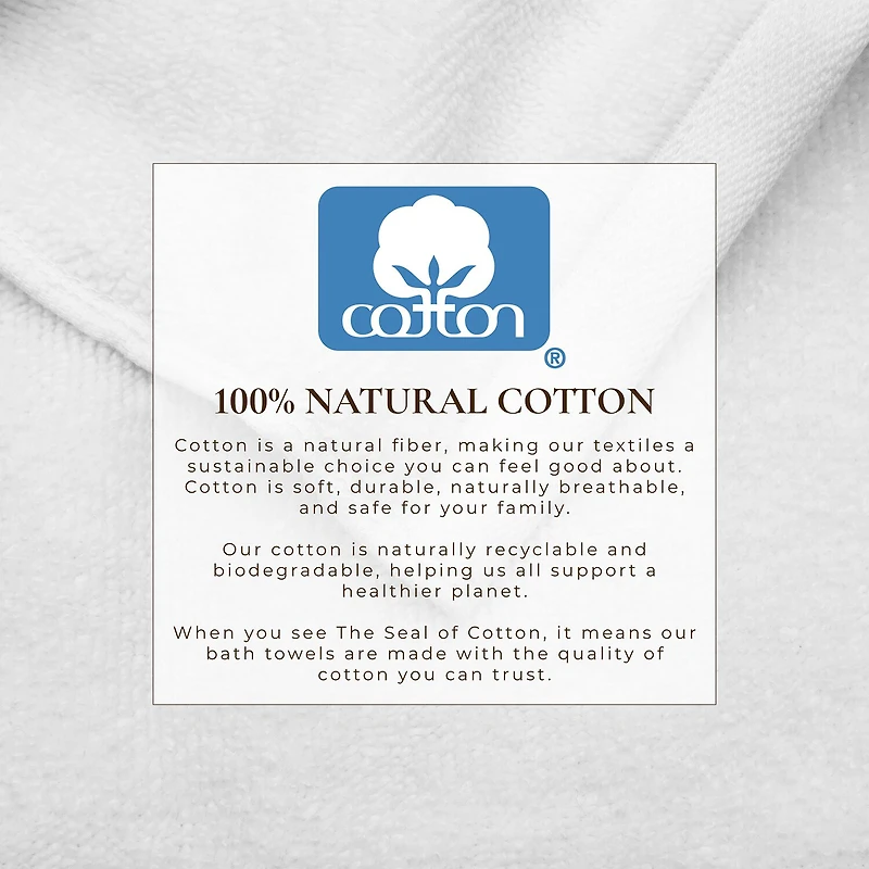 Linery Cotton And Decorative Bordered 4-pc. Quick Dry Bath Towel Set