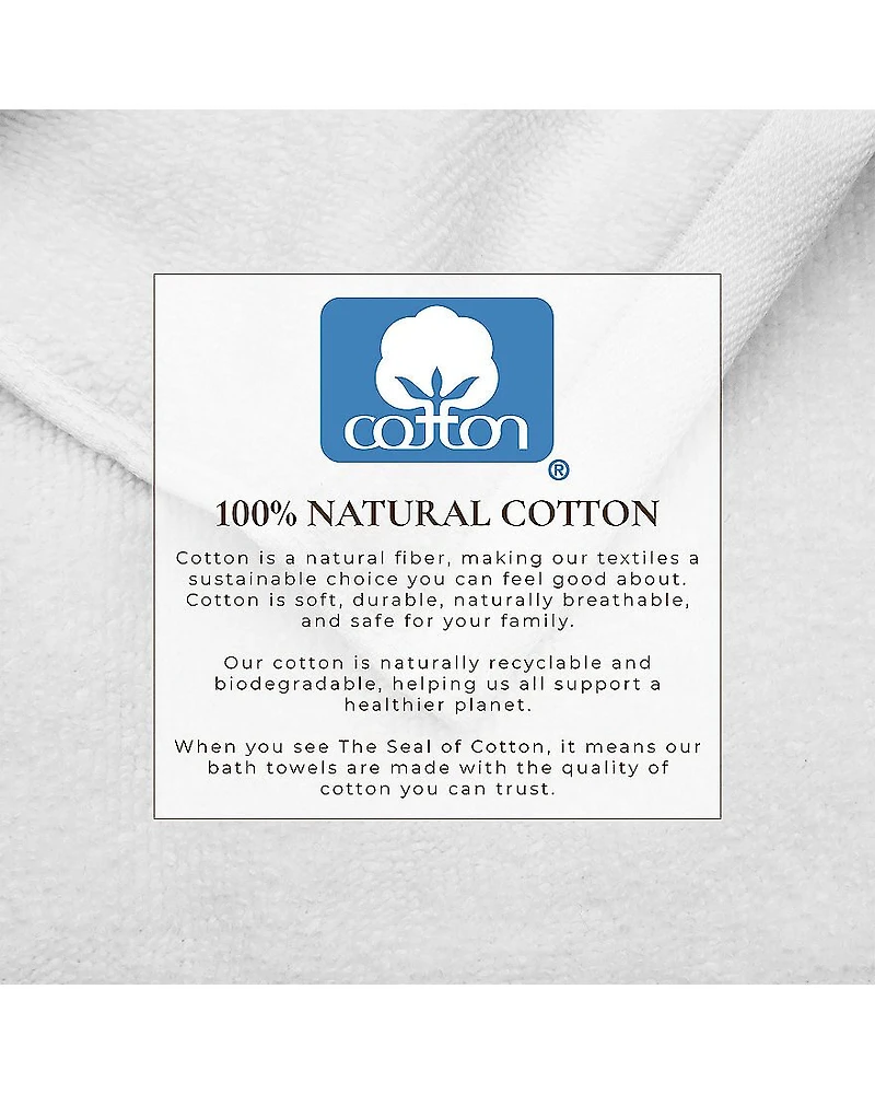 Linery Cotton And Decorative Bordered 6-pc. Quick Dry Bath Towel Set