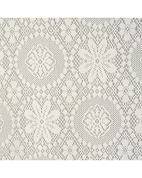 Sweet Home Collection Hopewell Old World Style Floral Lace 2-pc. Rod Pocket Window Tier