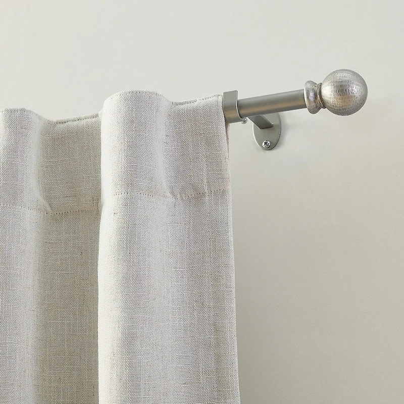 Threadmade Farm Ball 3/4 Adjustable Curtain Rod
