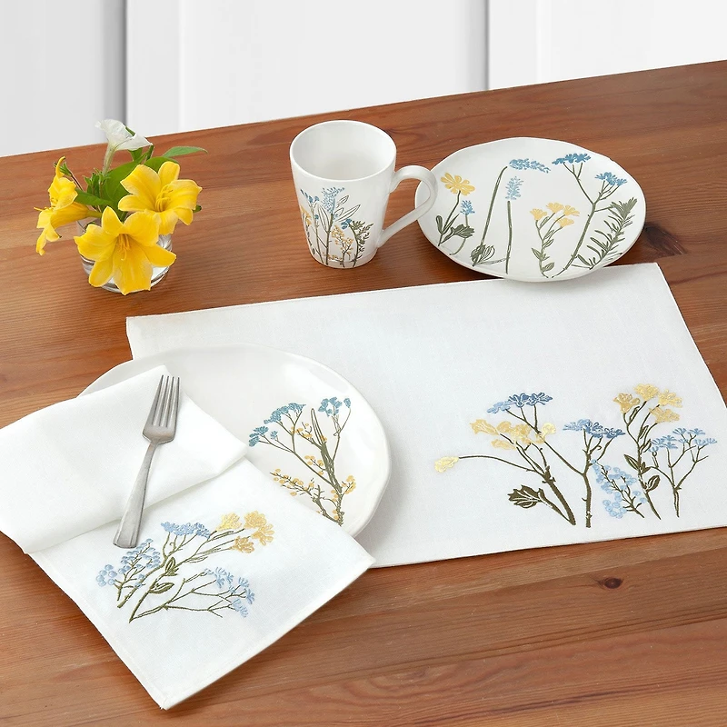 Lenox Wildflowers Border 4-pc. Placemat