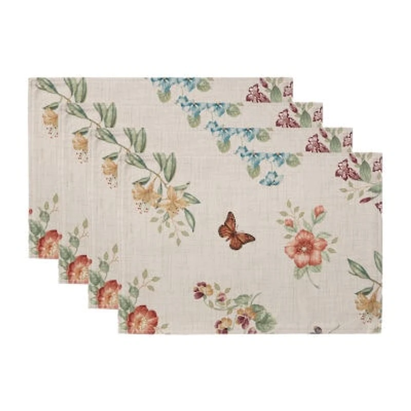 Lenox Butterfly Meadow Fall 4-pc. Placemat