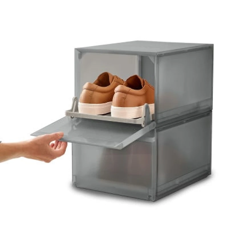 Joseph Joseph Premium Storage Box Stackable 2-Compartment Shoe Rack