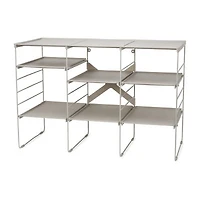 Joseph Joseph  Level Plus Adjust Stackable 12-Compartment 12-Shelf Shoe Rack