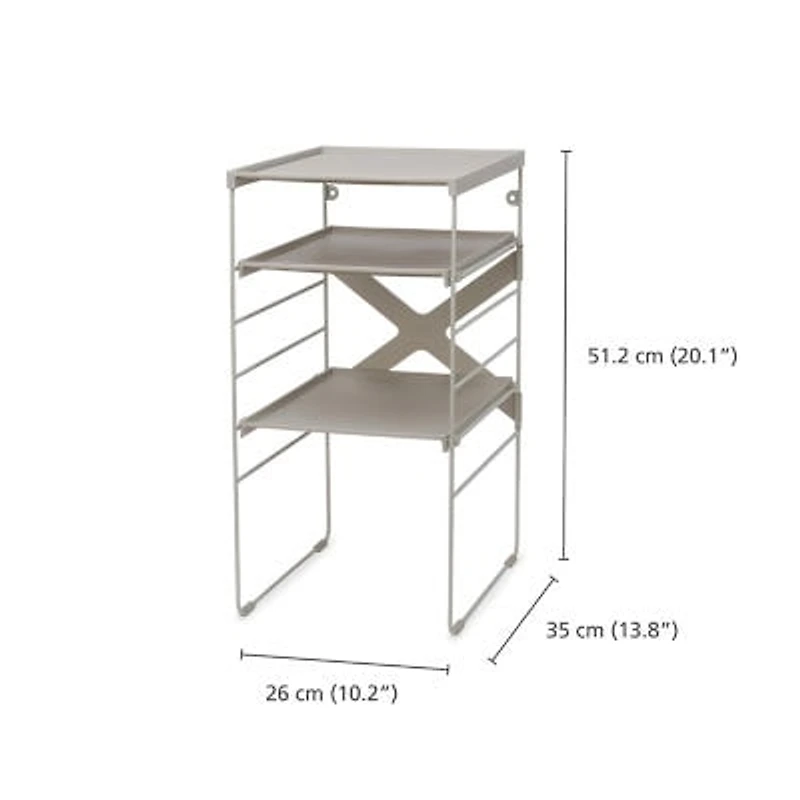 Joseph Joseph  Level Adjustable 4-Compartment Shoe Rack