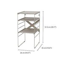 Joseph Joseph  Level Adjustable 4-Compartment Shoe Rack